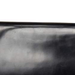 Pre Owned Gucci Black Leather Large Dialux Queen Tote