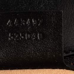 مملوكة مسبقًا حقيبة كتف غوتشي جلد ماتيلاس أسود مارمونت جي جي صغيرة