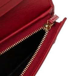 Gucci Beige GG Supreme Canvas Mystic Cat Compact Wallet