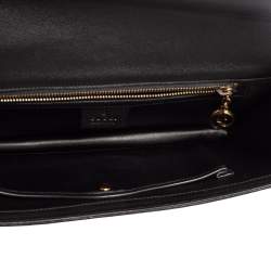 Pre Owned Gucci Multicolor Iridescent Crackled Leather 58 Clutch