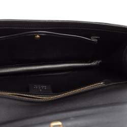 Pre Owned Gucci Multicolor Iridescent Crackled Leather 58 Clutch