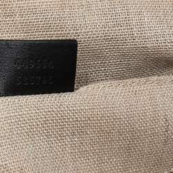 Pre Owned Gucci Black Microguccissima Leather Mini Dome Bag