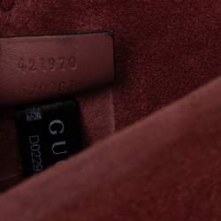 Pre Owned Gucci Multicolor GG Supreme Blooms Canvas and Suede Mini Dionysus Shoulder Bag