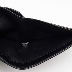 مملوكة مسبقًا محفظة مضغوطة غوتشي جلد أسود