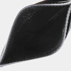 مملوكة مسبقًا Gucci Black Leather GG Marmont Card Case