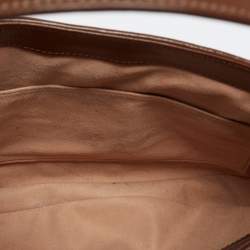Gucci Beige/Brown GG Supreme Canvas And Leather Small Jackie 1961 Hobo