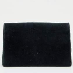 Pre Owned حقيبة كروس غوتشي سوبر ميني ديونسوس جلد وقطيفة أسود