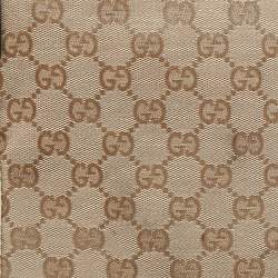 مملوكة مسبقًا Gucci Beige/White GG Canvas And Leather Web Jolicoeur Charms Shoulder Bag