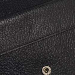 Pre Owned Gucci Black Leather Super Mini Dionysus Shoulder Bag