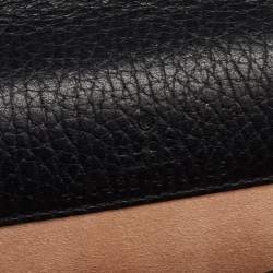 Pre Owned Gucci Black Leather Super Mini Dionysus Shoulder Bag