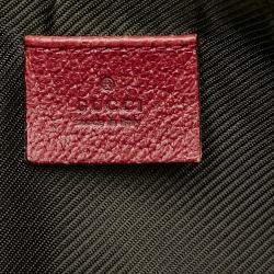 Pre Owned Gucci Beige GG Canvas Boat Baguette