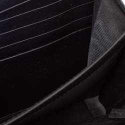 مملوكة مسبقًا Gucci Black Matelassé Velvet GG Marmont Wallet On Chain