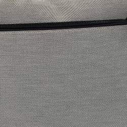 Pre Owned Gucci Grey/Black Canvas and Leather Bamboo Handle Hobo