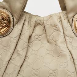 مملوكة مسبقًا حقيبة هوبو غوتشي هستيريا جلد غوتشيسيما بيج كبيرة 