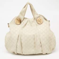 مملوكة مسبقًا حقيبة هوبو غوتشي هستيريا جلد غوتشيسيما بيج كبيرة 