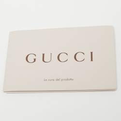 Pre Owned Gucci Grey/Black GG Canvas and Leather Hobo