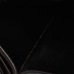 Pre Owned حافظة بطاقات غوتشي مارمونت جلد أسود ماتيلاس 