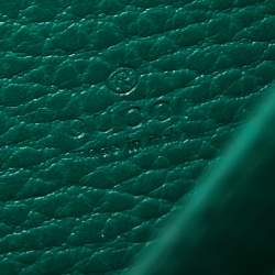 Pre Owned Gucci Green Leather Dionysus Wallet On Chain