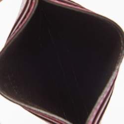 Pre Owned Gucci Burgundy Leather Card Holder