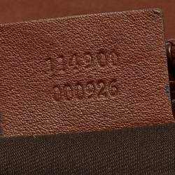 مملوكة مسبقًا Gucci Brown Leather Horsebit Hobo