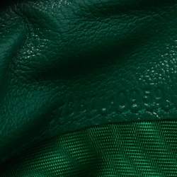 Pre Owned حافظة بطاقات غوتشي تورشون جي جي مارمونت جلد مبطنة نمط خطوط مائلة