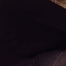 Pre Owned محفظة بسلسلة غوتشي كانفاس جي جي كريستال بيج