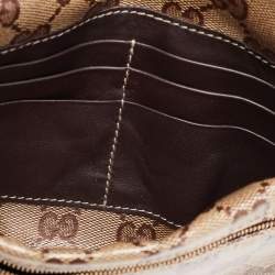 Pre Owned محفظة بسلسلة غوتشي كانفاس جي جي كريستال بيج