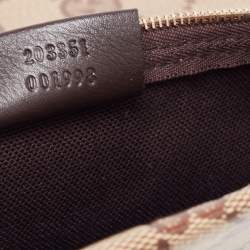 Pre Owned محفظة بسلسلة غوتشي كانفاس جي جي كريستال بيج