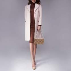 Pre Owned محفظة بسلسلة غوتشي كانفاس جي جي كريستال بيج