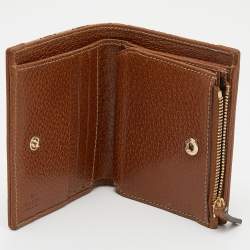 مملوكة مسبقًا محفظة غوتشي جلد و كانفاس جي جي بيج مرصعة