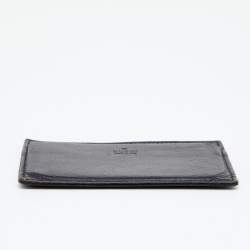 Gucci Black Leather Card Holder