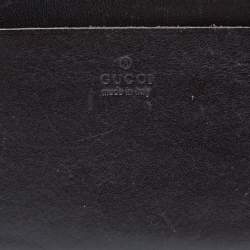 Gucci Black Leather Card Holder