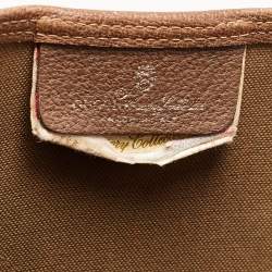 Pre Owned  Gucci Brown/Beige GG Supreme Canvas Web Tote 