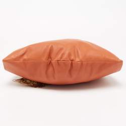 مملوكة مسبقًا Gucci Burnt Orange Leather Large Gucci 1970 GCC Exclusive 28/50 Shoulder Bag