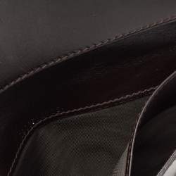 مملوكة مسبقًا Gucci Brown Animal Print  Patent Leather Hysteria Wallet