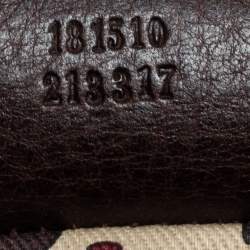 مملوكة مسبقًا Gucci Dark Brown Guccissima Leather Large Signoria Tote