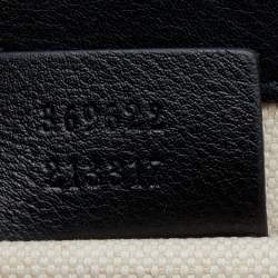 Pre Owned Gucci Black Guccissima Leather Mini Emily Chain Shoulder Bag
