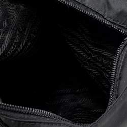 Prada Black Tessuto Nylon Messenger Bag