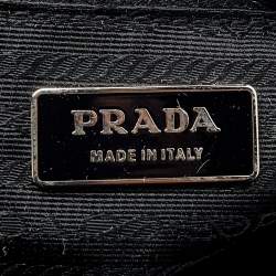 Prada Black Tessuto Nylon Messenger Bag