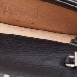 مملوكة مسبقًا Gucci Black Leather Dionysus Super Mini Chain Shoulder Bag