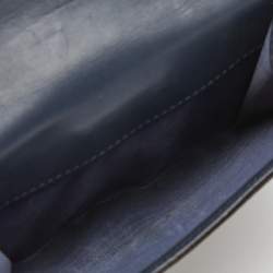 Pre Owned محفظة غوتشي فرينش جلد وكانفاس جي جي سوبريم أحمر/أزرق