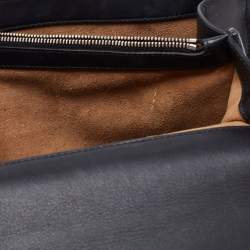 مملوكة مسبقًا Gucci Black/Beige GG Supreme Canvas and Leather Medium Dionysus Arabesque Shoulder Bag