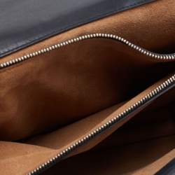 مملوكة مسبقًا Gucci Black/Beige GG Supreme Canvas and Leather Medium Dionysus Arabesque Shoulder Bag