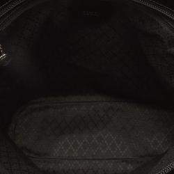 Gucci Canvas Bamboo Canvas Handbag