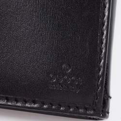 Pre Owned Gucci Black Patent Leather Hysteria Continental Wallet