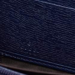 Pre Owned Gucci Multicolor Heart Print Leather Zip Around Long Wallet