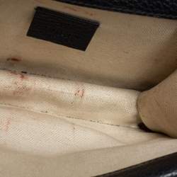 Pre Owned حقيبة كتف غوتشي ديونيسوس جلد أسود صغيرة