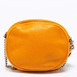 مملوكة مسبقًا حقيبة كروس غوتشي ميني سوهو ديسكو جلد مستردة