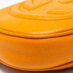 مملوكة مسبقًا حقيبة كروس غوتشي ميني سوهو ديسكو جلد مستردة