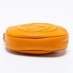 مملوكة مسبقًا حقيبة كروس غوتشي ميني سوهو ديسكو جلد مستردة